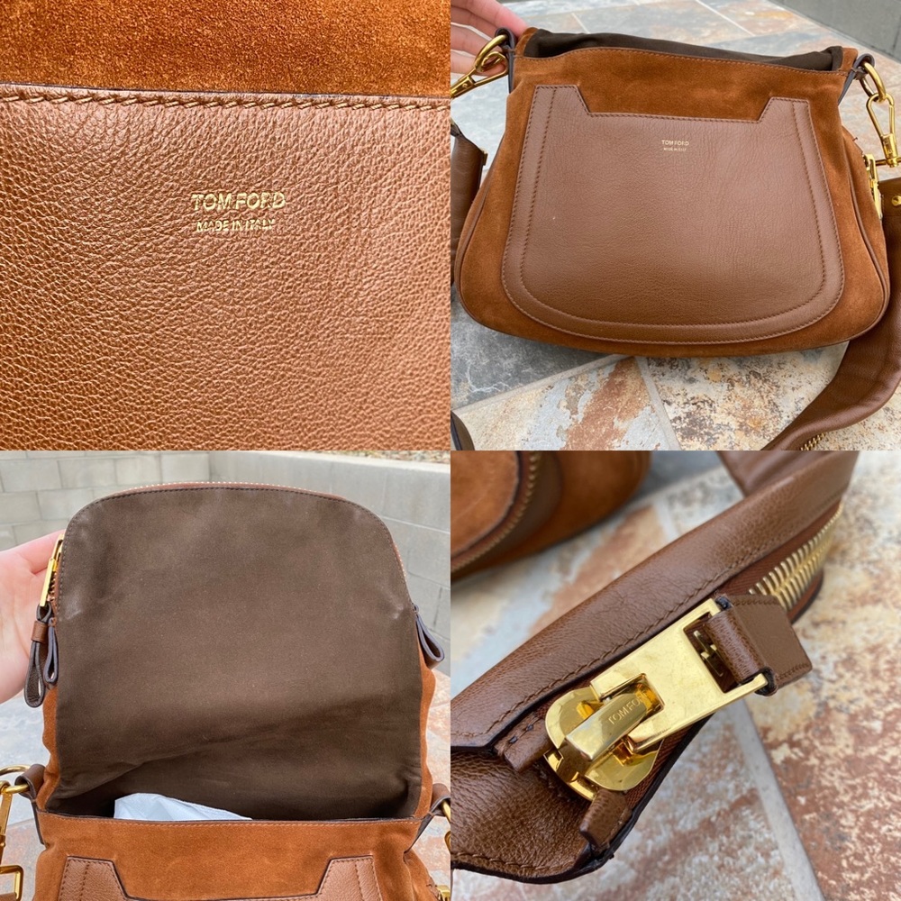 SOLD Tom Ford Suede Leather Jennifer Crossbody - Picture 8 of 15